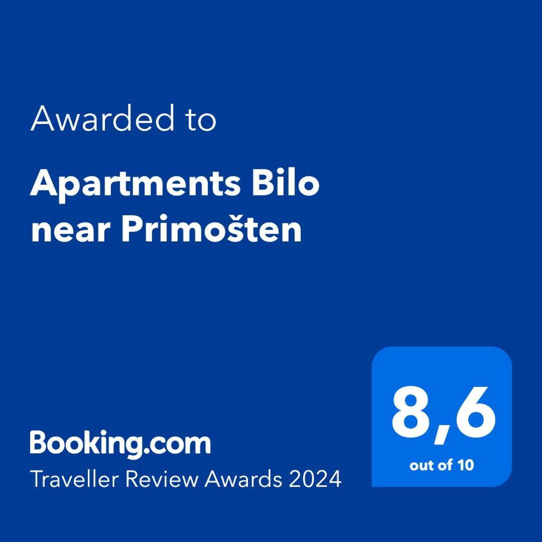 Apartments Bilo Near Primošten Kültér fotó